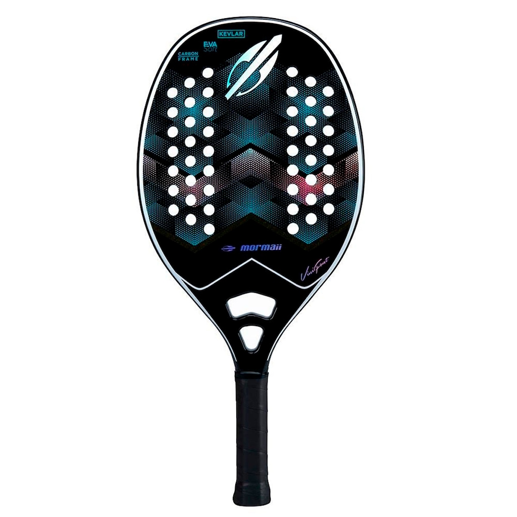 Raquete Beach Tennis Mormaii Vini Font Carbono 24k - Adulto