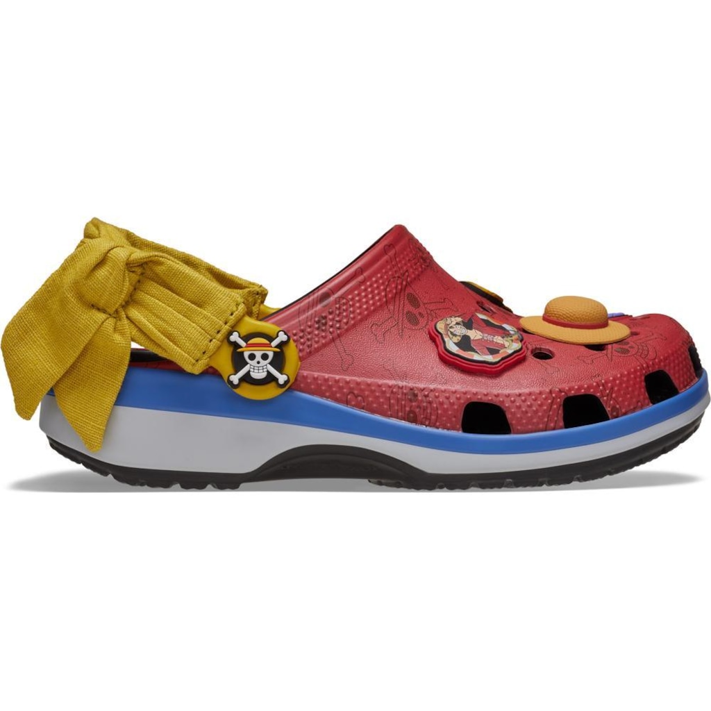 Sandália Crocs One Piece Luffy Classic Clog K
 Multi - Unissex