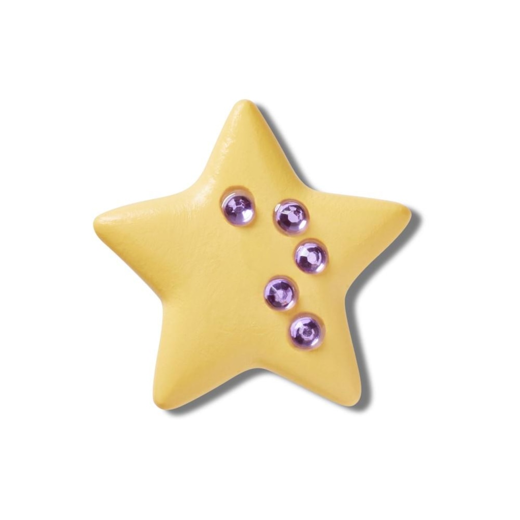 Jibbitz™ Estrela com Gemas Brilhantes UNICO - Unissex