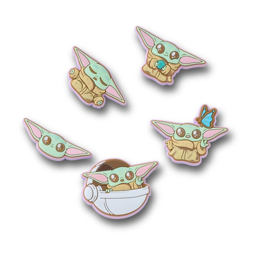 Jibbitz™ Star Wars Grogu Pack Com 5 Peças Único - Unissex
