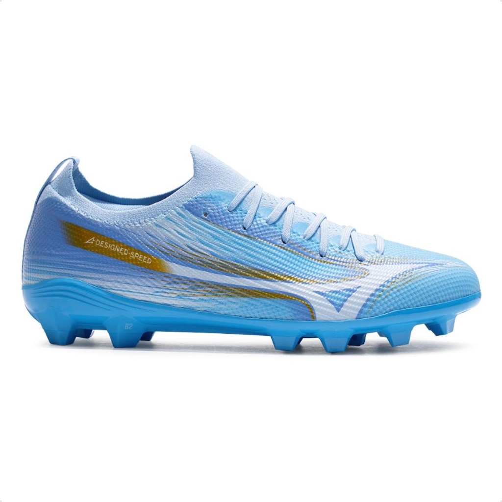 Chuteira de Campo Adulta Alpha Club Md Mizuno