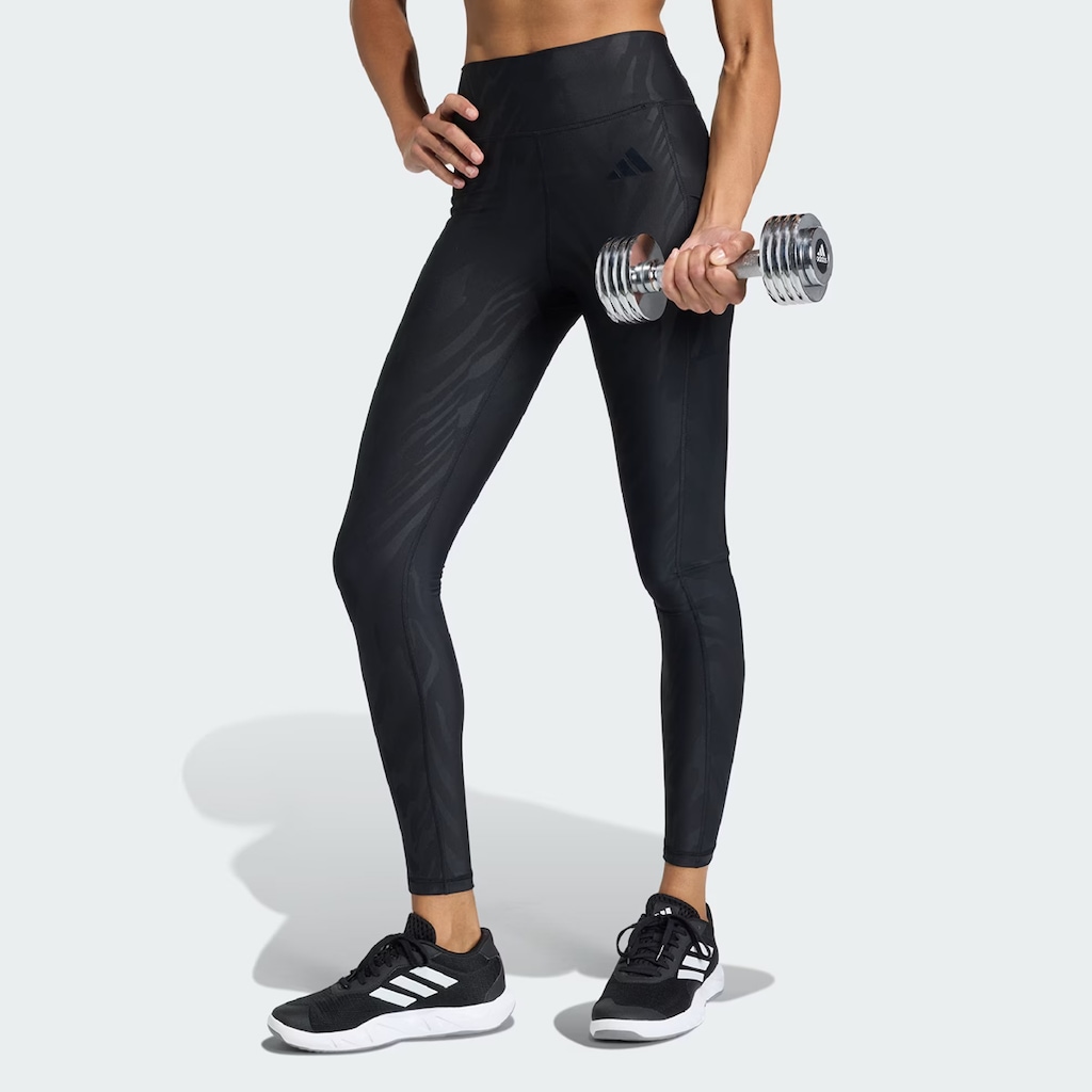 Calça Leggings adidas Optime AOP - Feminina