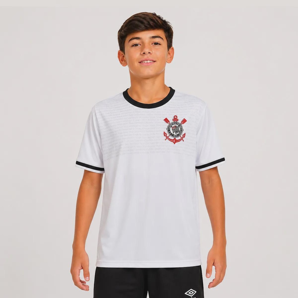 Camisa do Corinthians Lumina Braziline - Infantil