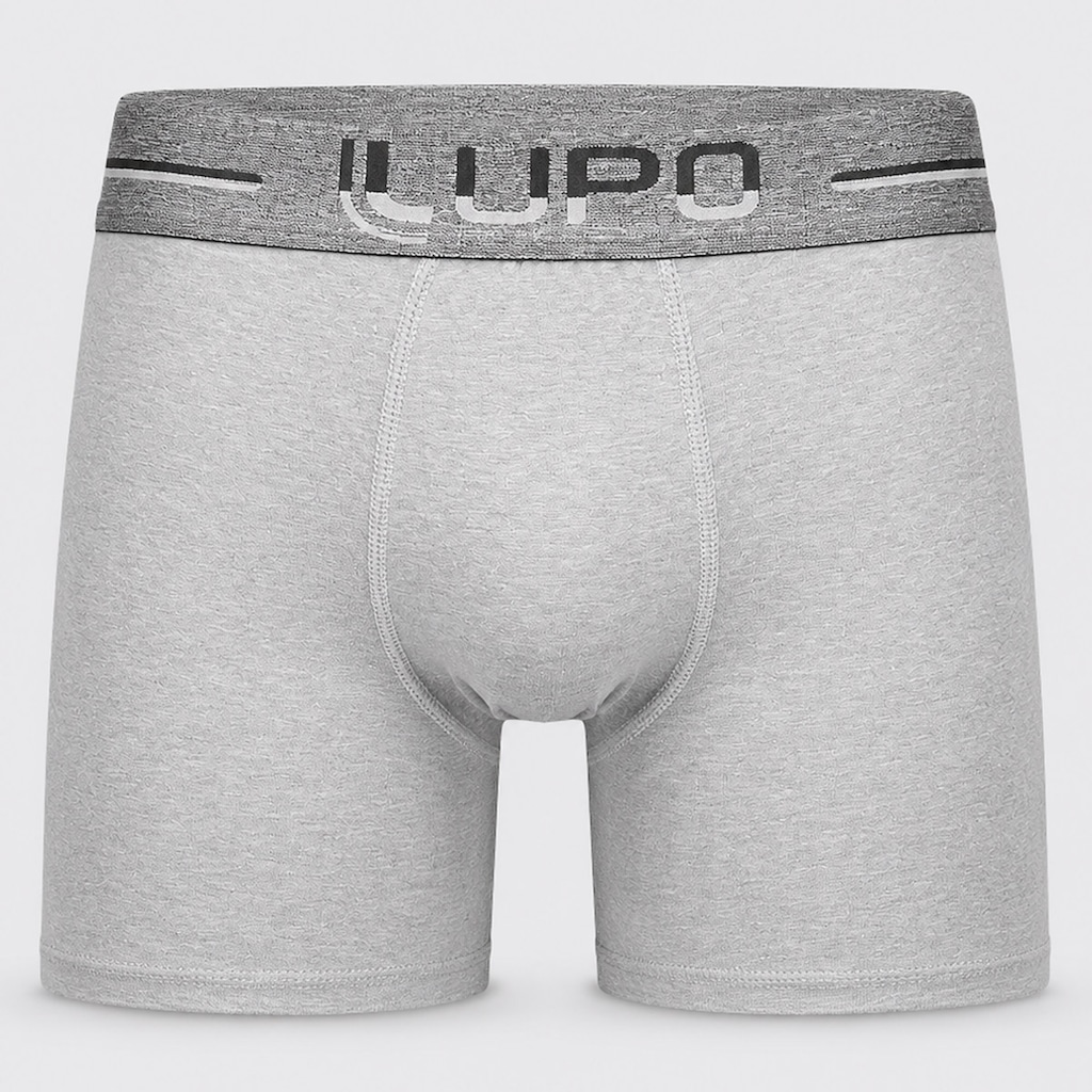 Imagem 2 do produto Kit de 2 Cuecas Boxer Lupo Com Elastano - Adulto