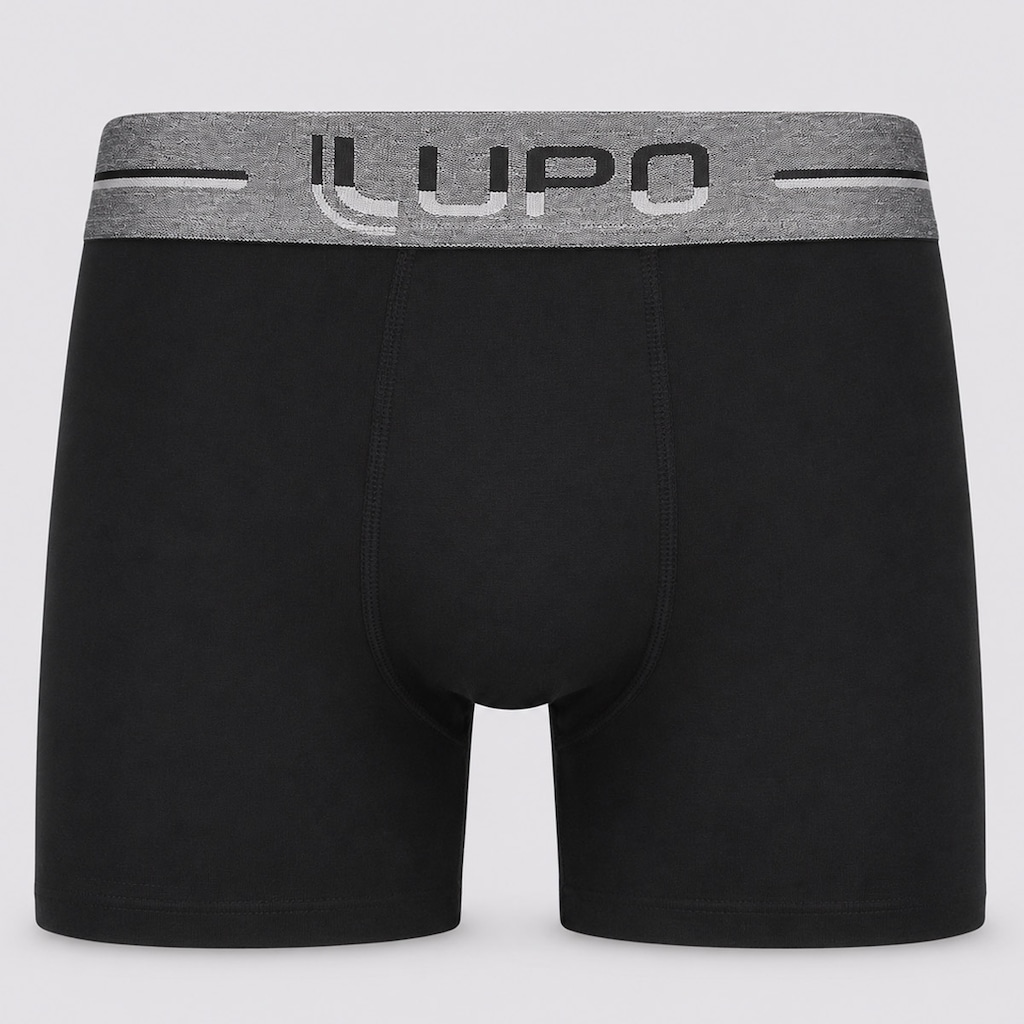 Imagem 5 do produto Kit de 2 Cuecas Boxer Lupo Com Elastano - Adulto