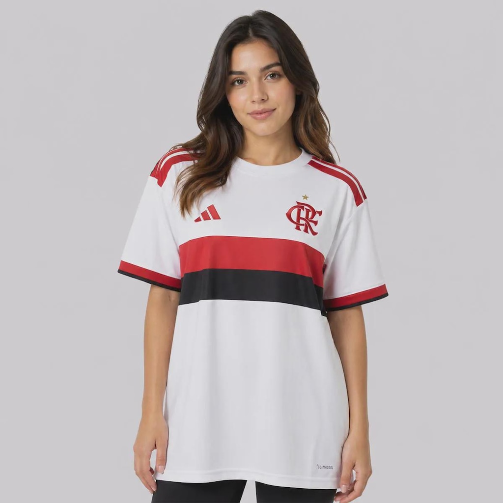 Camisa do Flamengo adidas II 2026 - Feminina