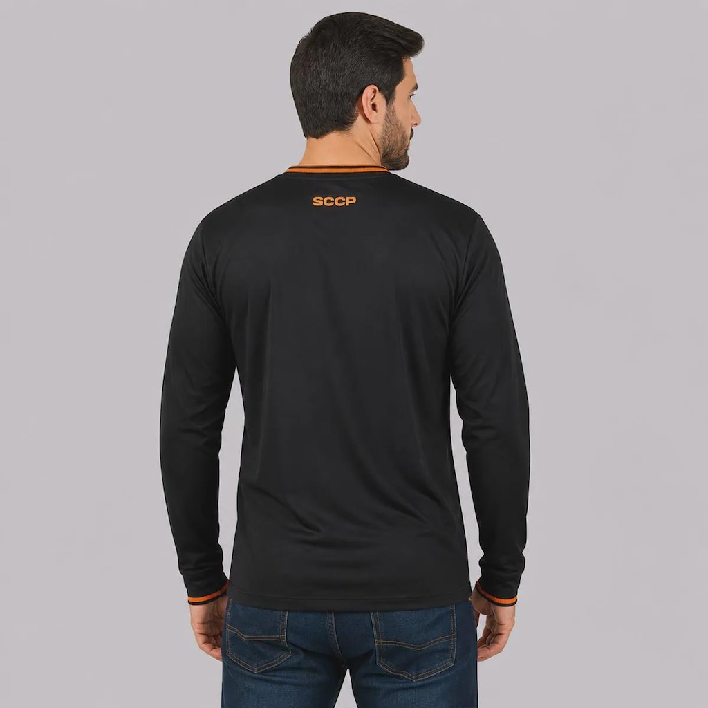 Imagem 4 do produto Camiseta Manga Longa do Corinthians Dry Coimbra - Masculina