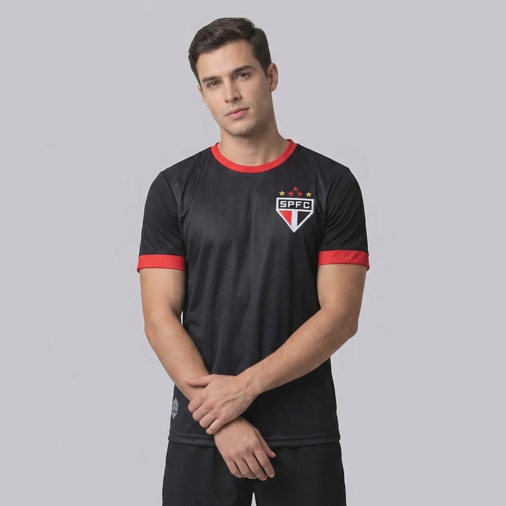 Camisa do São Paulo Classic Braziline - Masculina