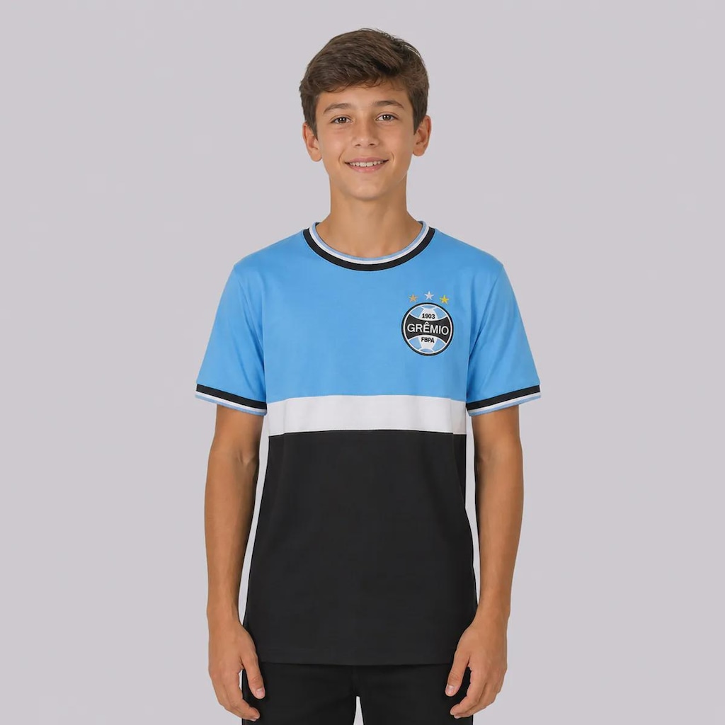 Camisa do Grêmio Classic Betel Tricolor- Infantil