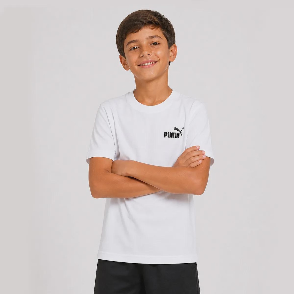 Imagem 4 do produto Camiseta Puma ESS Small No.1 Logo Relaxed - Infantil