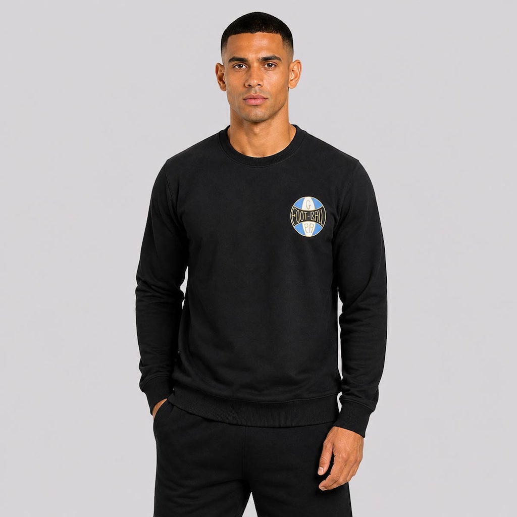 Blusão de Moletom do Grêmio Escudo Retrô - Masculina