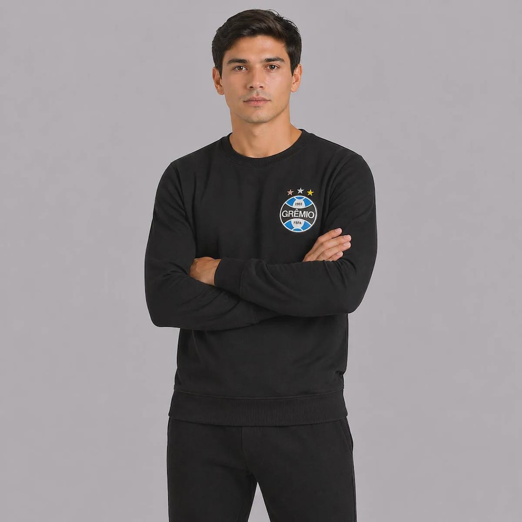 Imagem 2 do produto Blusão de  Moletom do Grêmio Escudo Surf Center - Masculina