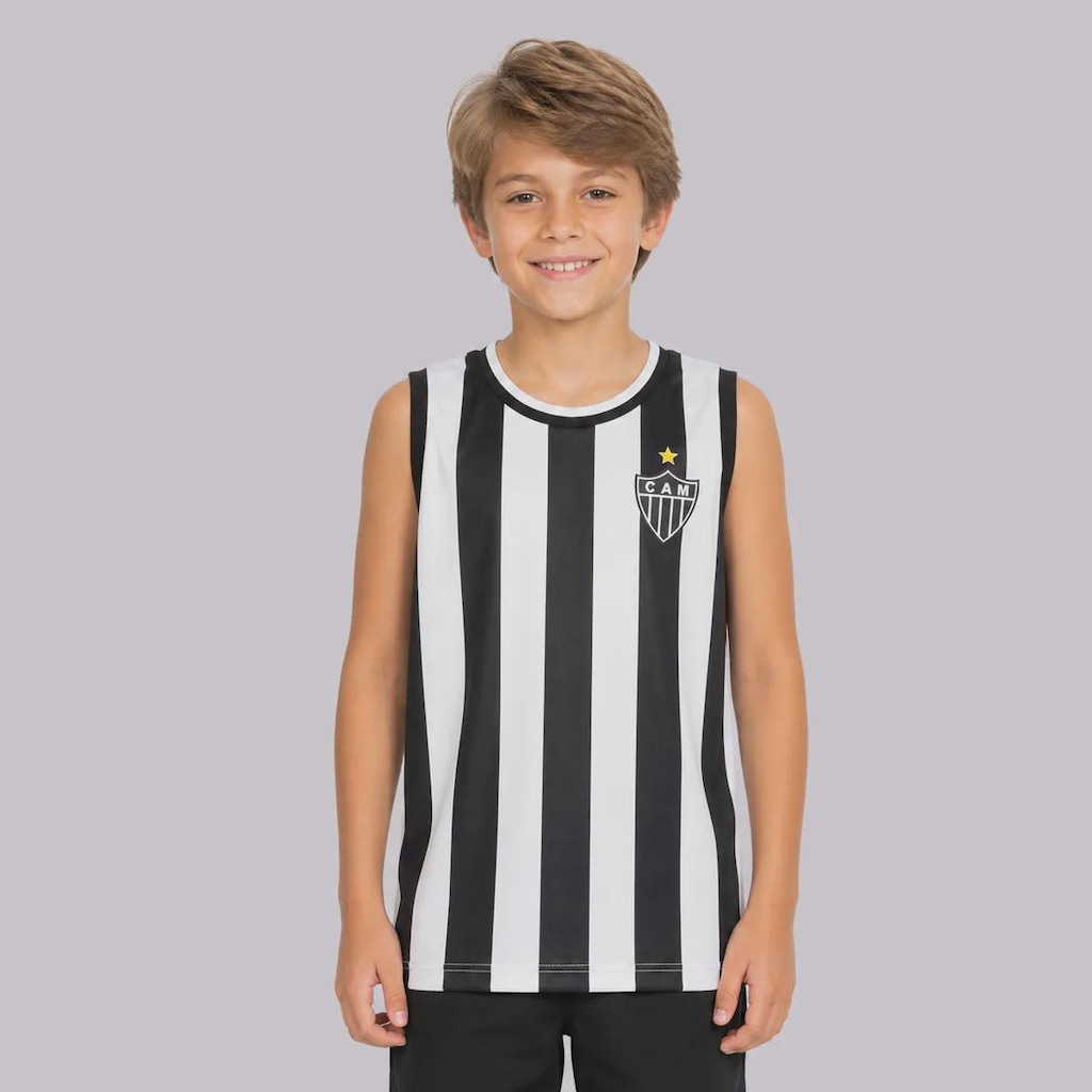 Camiseta Regata do Atlético Mineiro Flood Braziline -Infantil