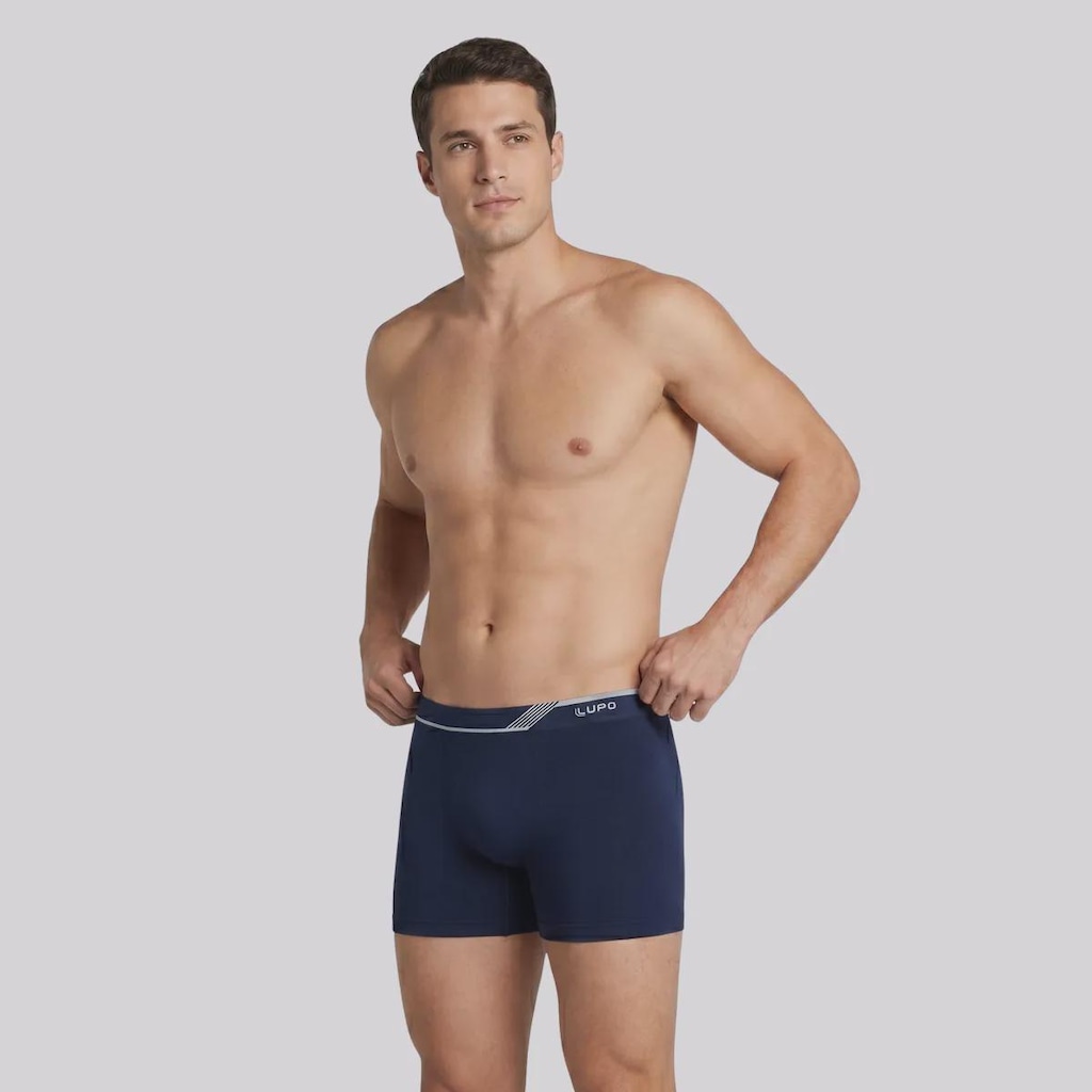 Imagem 3 do produto Cueca Boxer Lupo Microfibra Sem Costura - Adulto