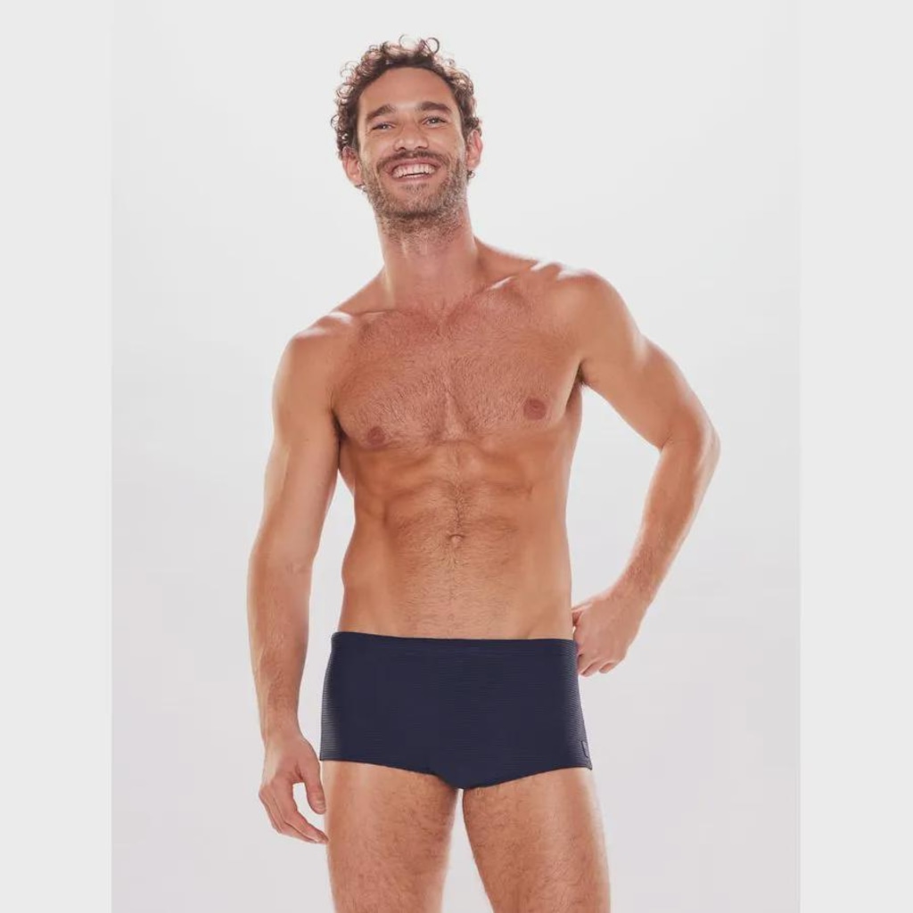 Sunga Texturizada Curta Body For Sure Water Power Masculina