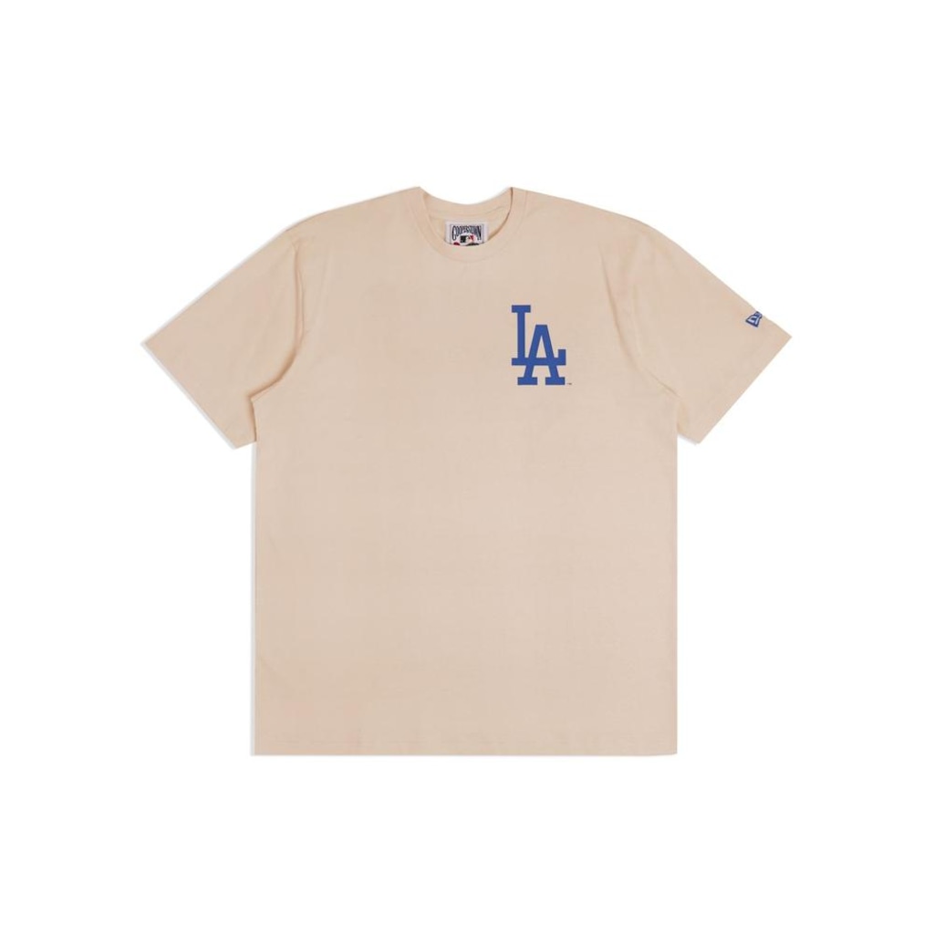 Camiseta New Era Regular Los Angeles Dodgers MLB Masculina