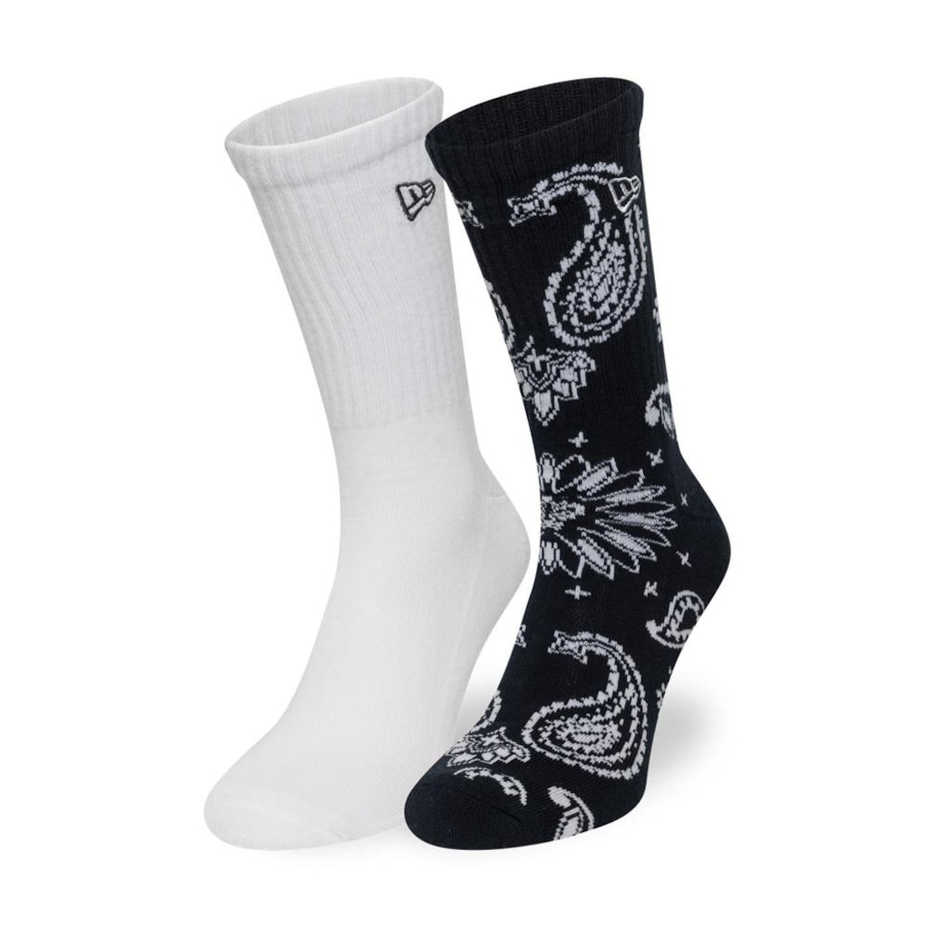 Meia New Era Cano Longo Branded Masculina