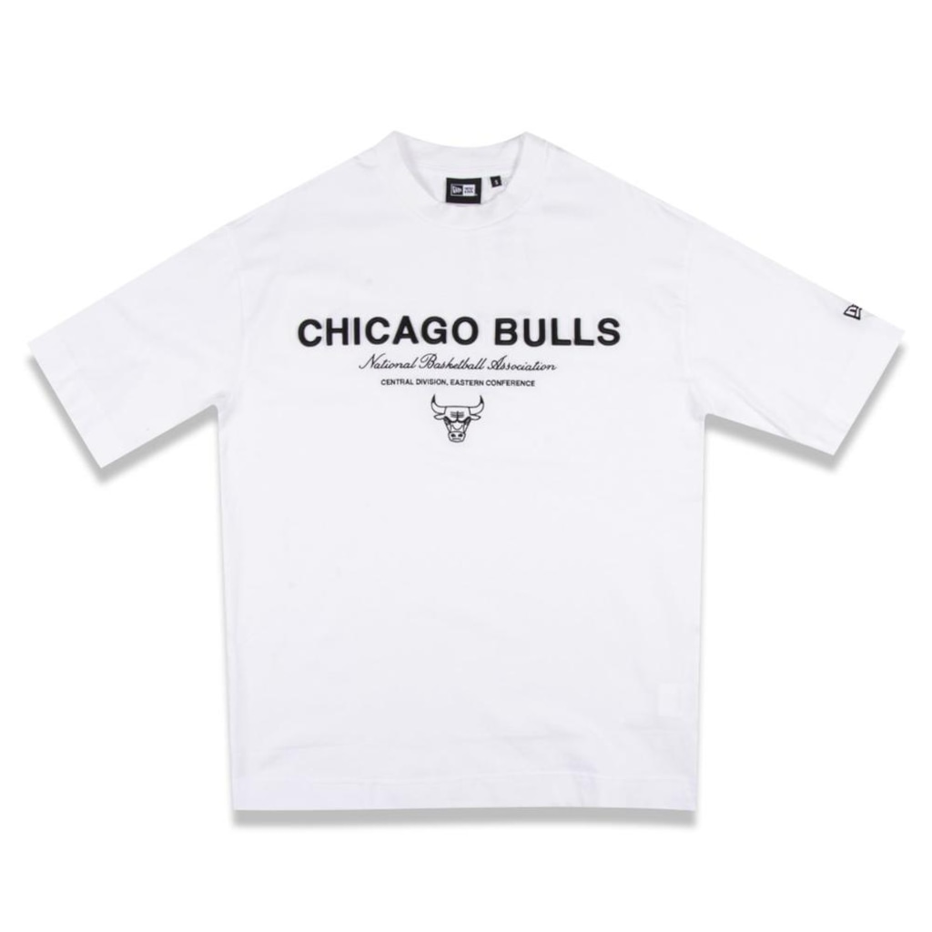 Camiseta New Era Regular Chicago Bulls NBA Masculina