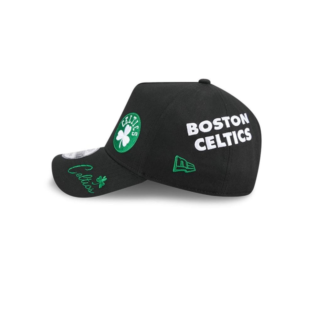 Imagem 4 do produto Boné New Era 9Forty A-Frame Snapback Boston Celtics NBA Masculino