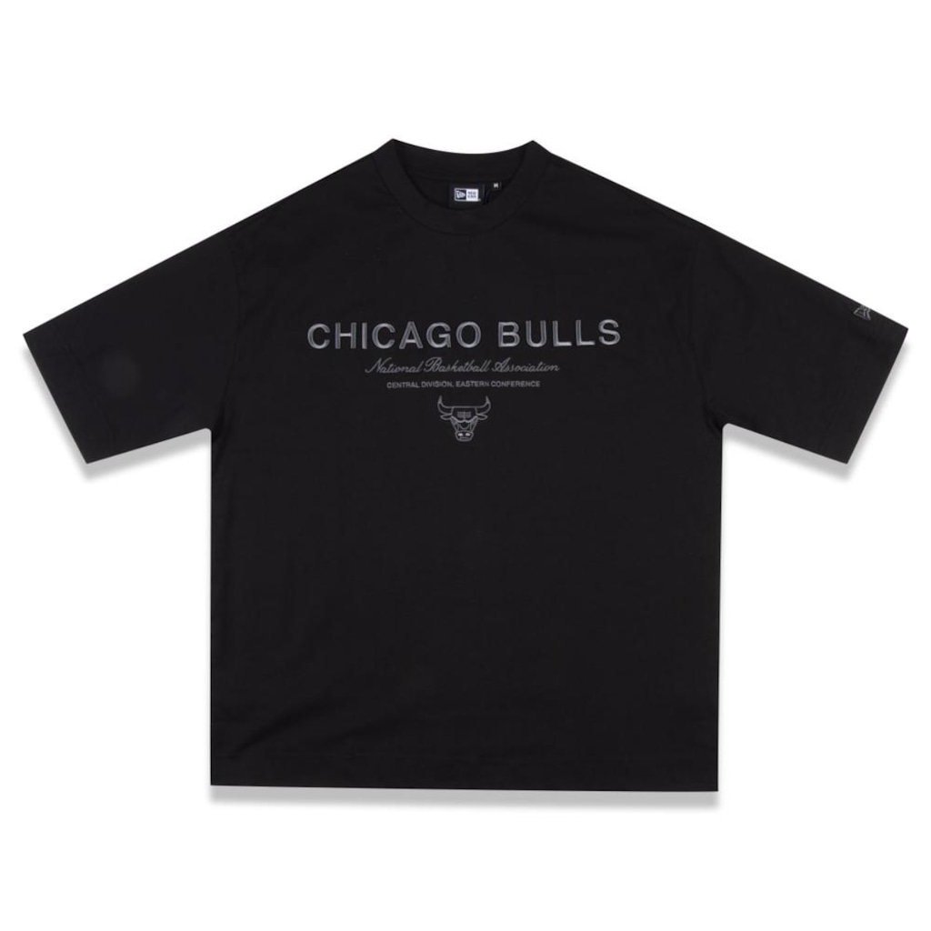 Camiseta New Era Regular Chicago Bulls NBA Masculina
