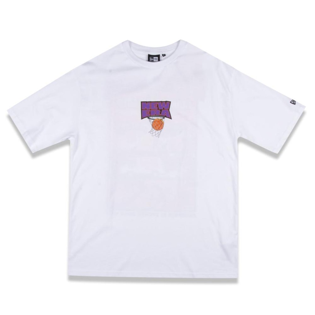 Camiseta New Era Regular Booking Program Masculina