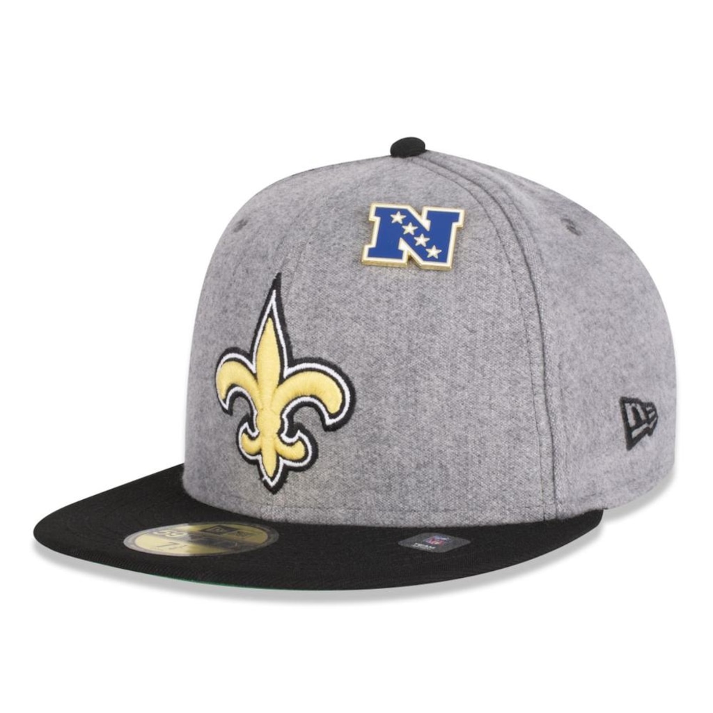 Boné New Era 59Fifty New Orleans Saints NFL Masculino