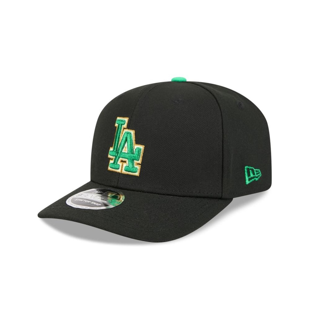 Boné New Era 9SEVENTY Los Angeles Dodgers MLB St.Patricks Day Masculino