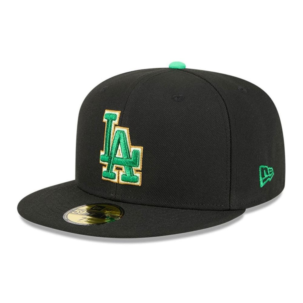 Boné New Era 59Fifty Los Angeles Dodgers MLB St.Patricks Day Masculino