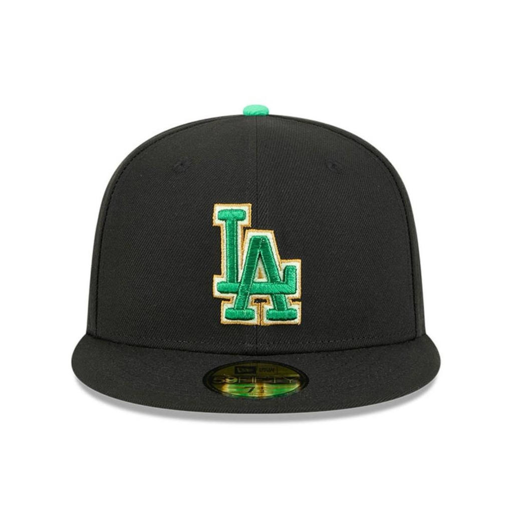 Imagem 2 do produto Boné New Era 59Fifty Los Angeles Dodgers MLB St.Patricks Day Masculino