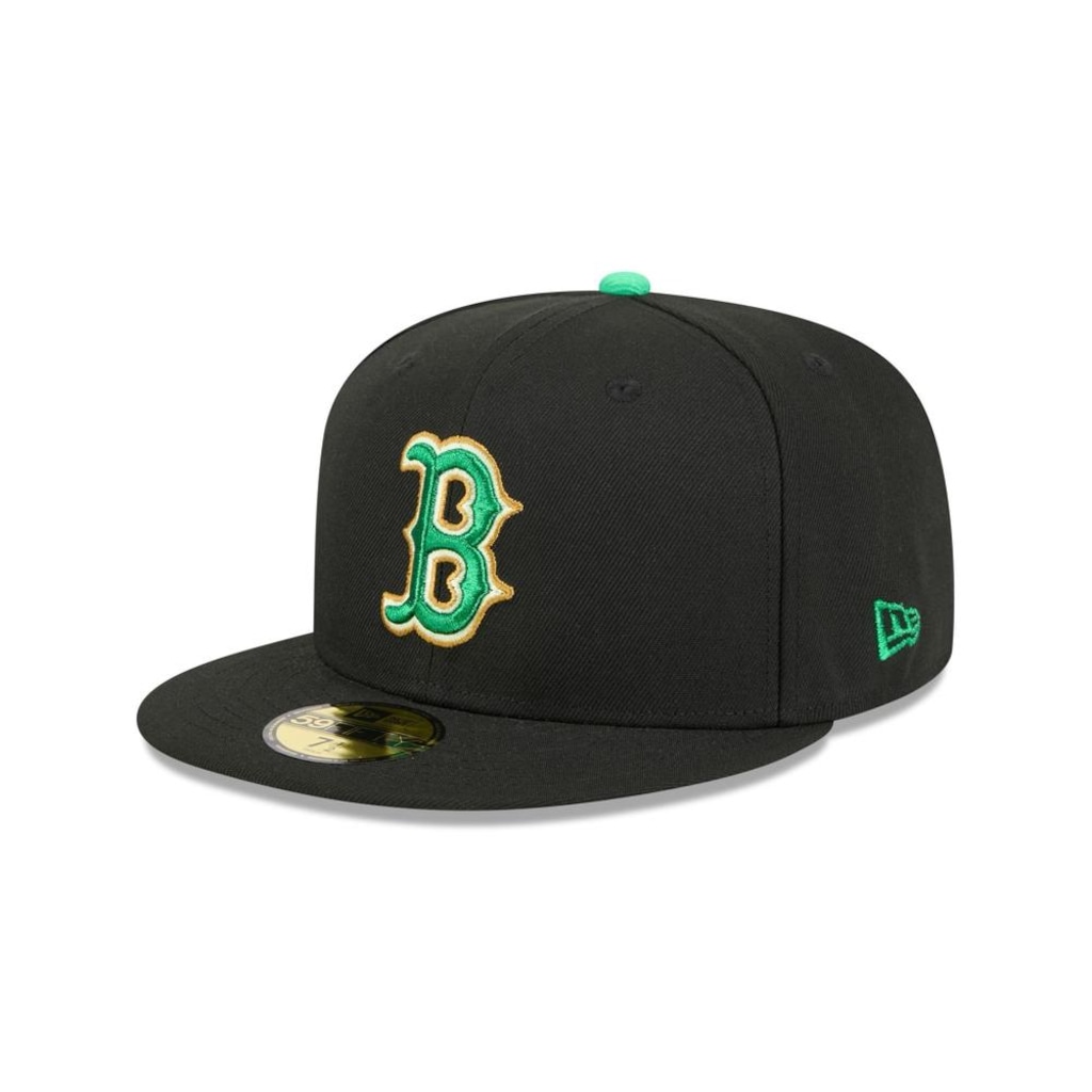 Boné New Era 59Fifty Boston Red Sox MLB St.Patricks Day Masculino