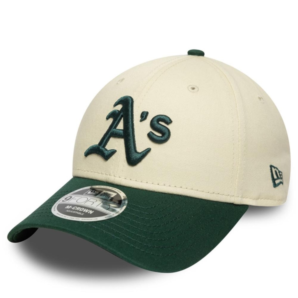 Boné New Era 9Forty M-CROWN Oakland Athletics MLB Unissex