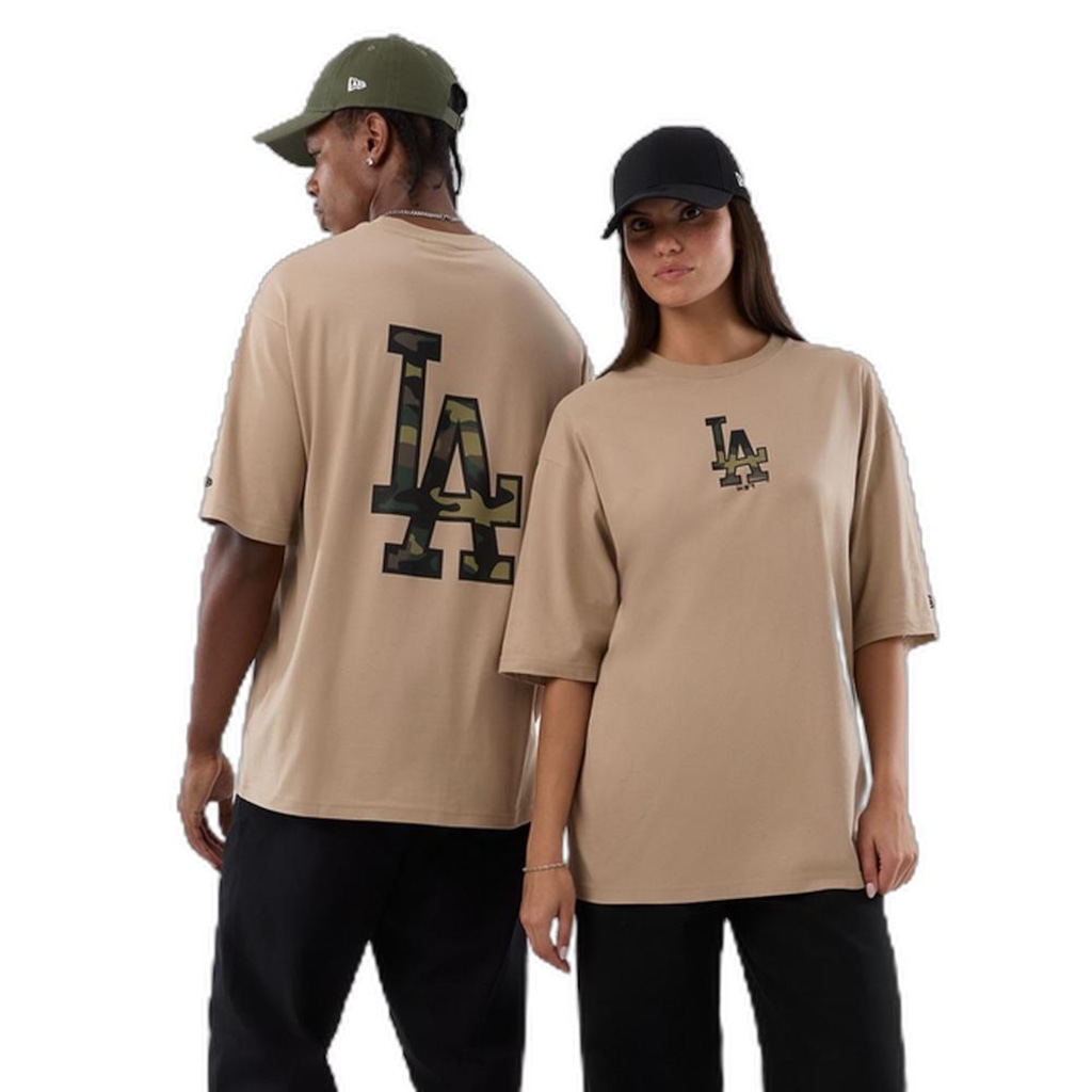 Camiseta New Era Regular Los Angeles Dodgers Masculina