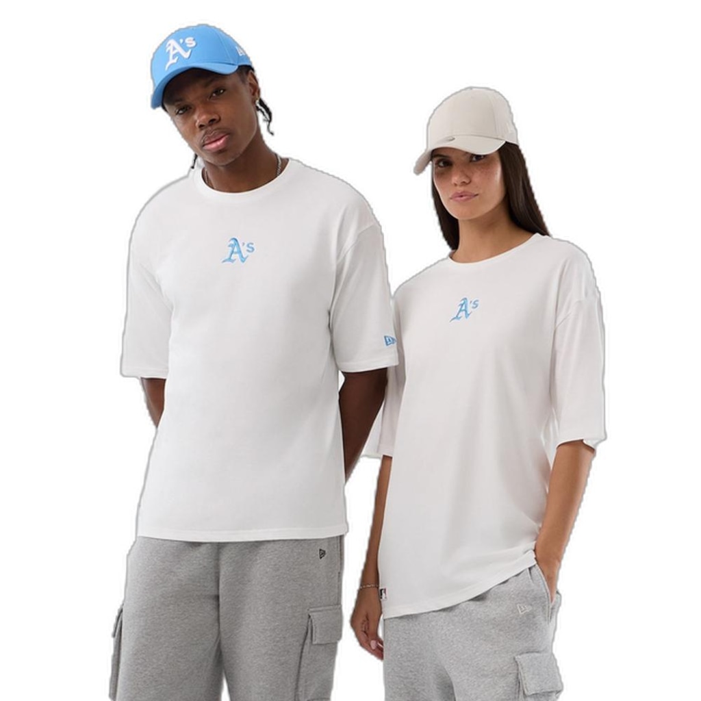 Camiseta New Era Regular Oakland Athletics Masculina