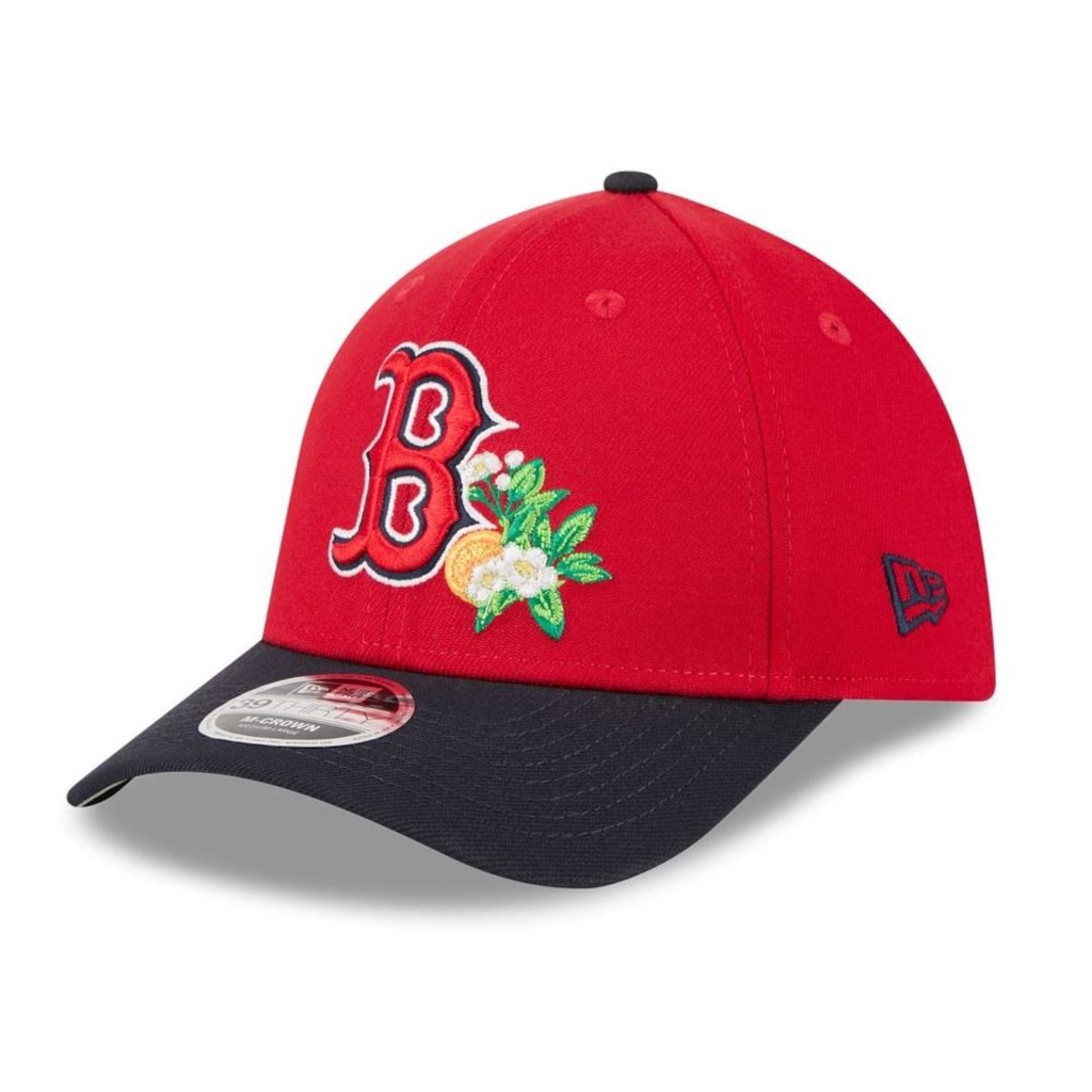 Boné New Era 39Thirty M-Crown Boston Red Sox Spring Training Masculino