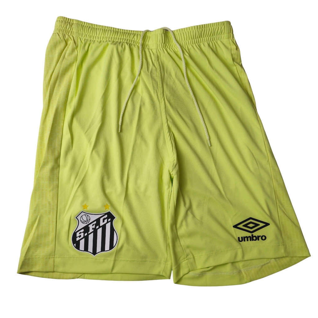 Calção do Santos Goleiro Treino 2022 Umbro - Masculino