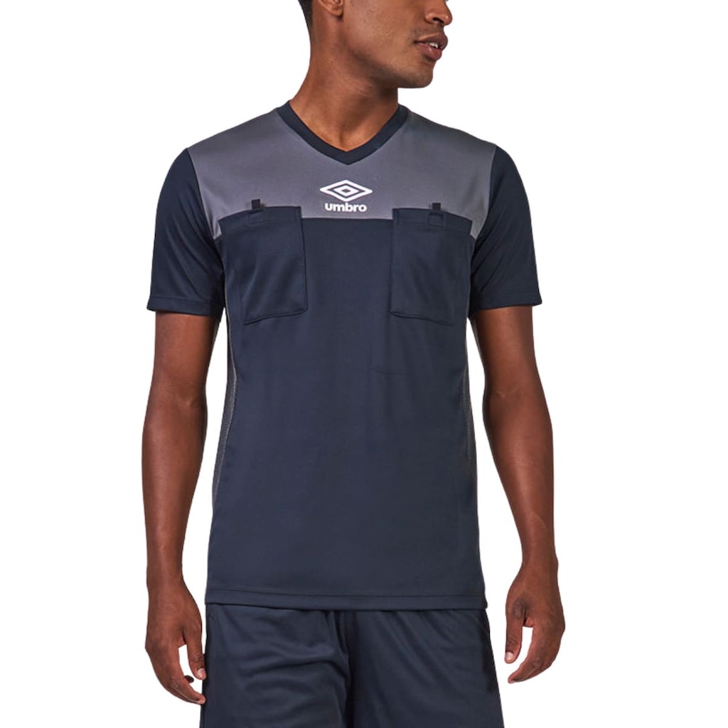 Camisa Umbro Juiz Árbitro TWR Fit - Masculina