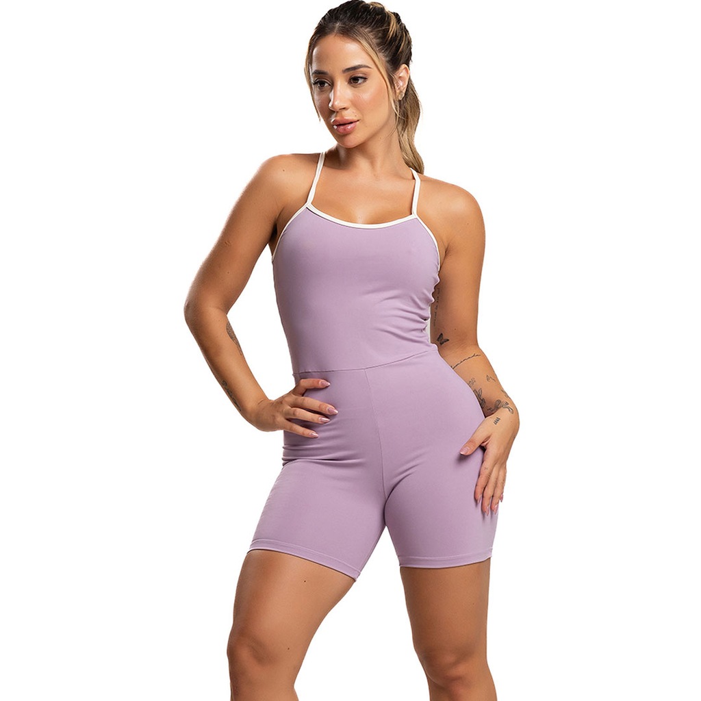 Macaquinho Fitness Mvb Modas - Adulto