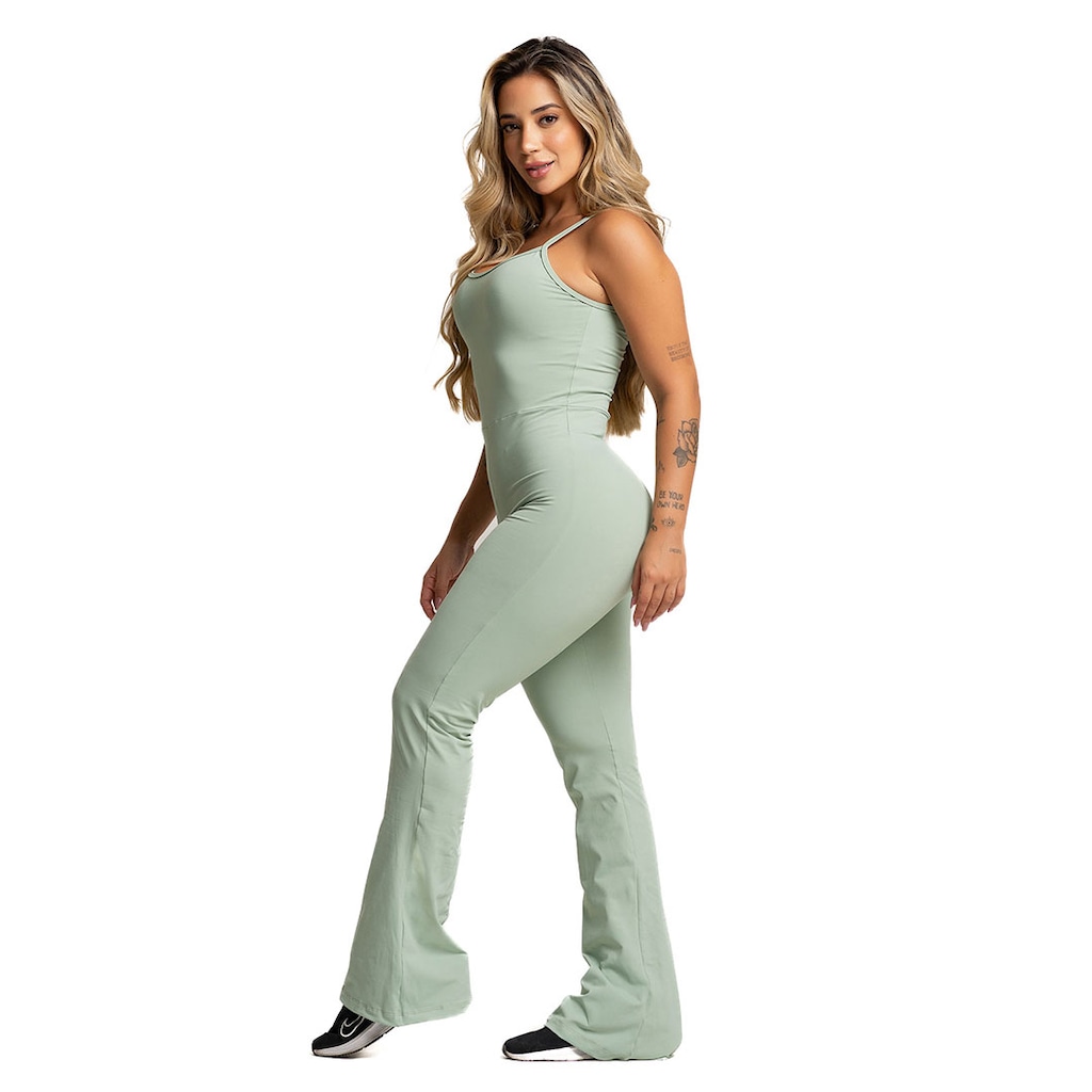 Imagem 2 do produto Macacão Fitness Mvb Modas Flare - Feminino