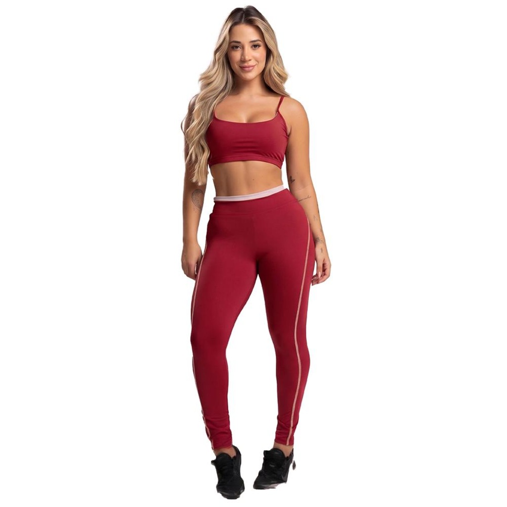 Imagem 3 do produto Calça Legging Mvb Modas Cintura Alta - Feminina
