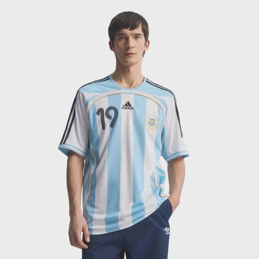 Camisa da Argentina I Messi 2006 adidas  - Masculina