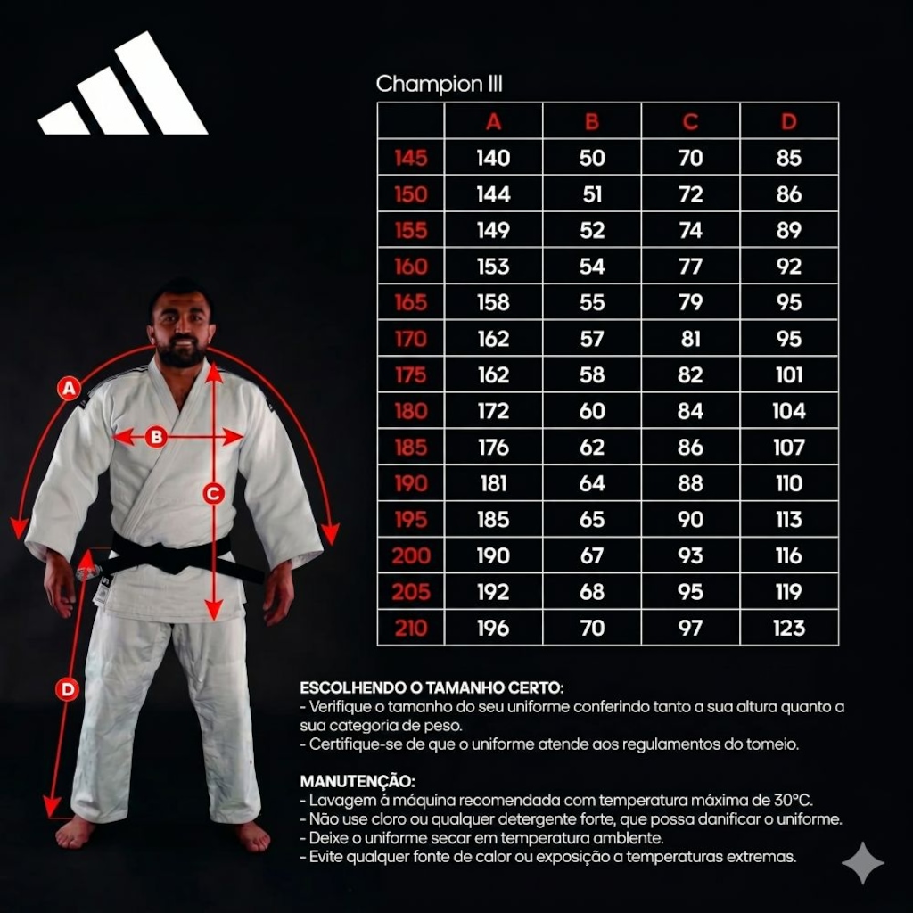 Imagem 5 do produto Kimono Judô adidas Champion III IJF Approved