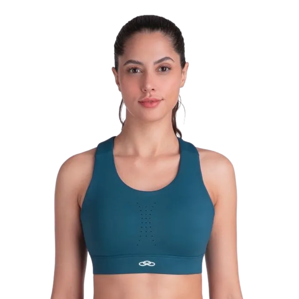 Top Olympikus Corre Alto Oceano - Feminino