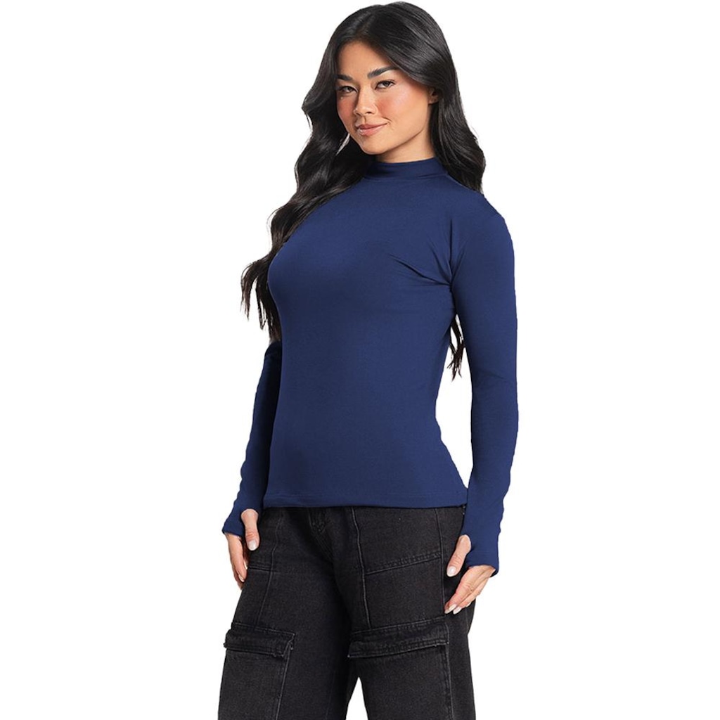 Camisa Térmica Peluciada Mvb Modas - Feminina