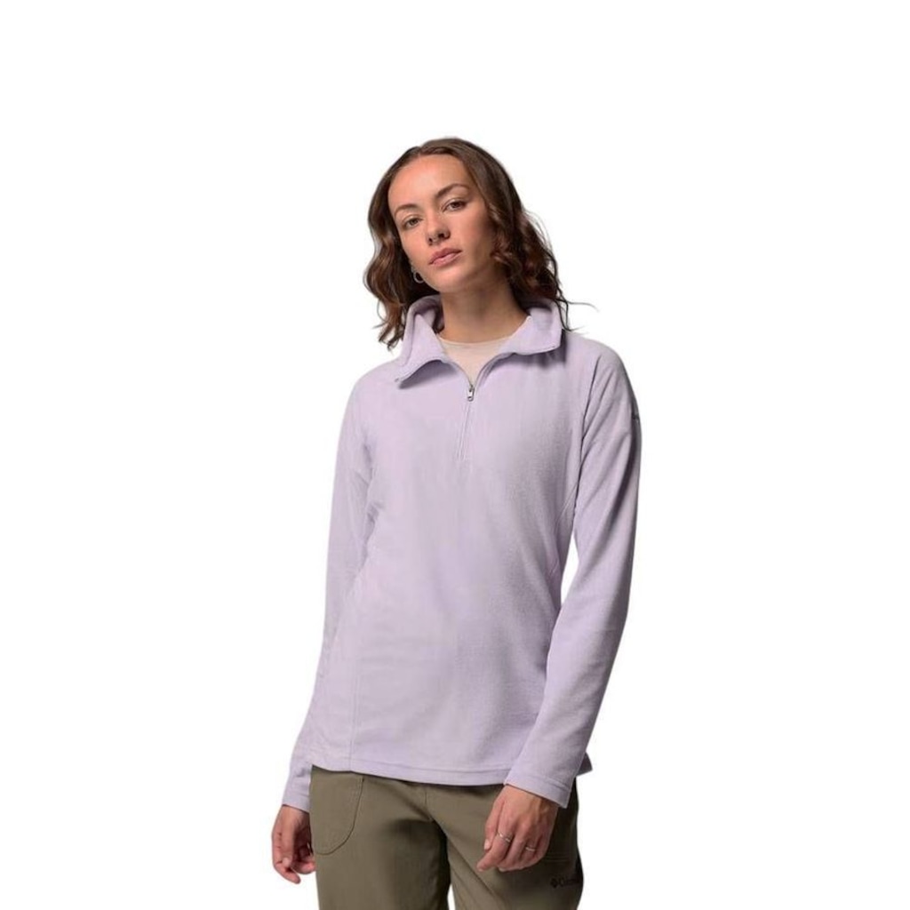 Moletom Columbia Fleece Glacial IV 1/2 ZIP Feminino