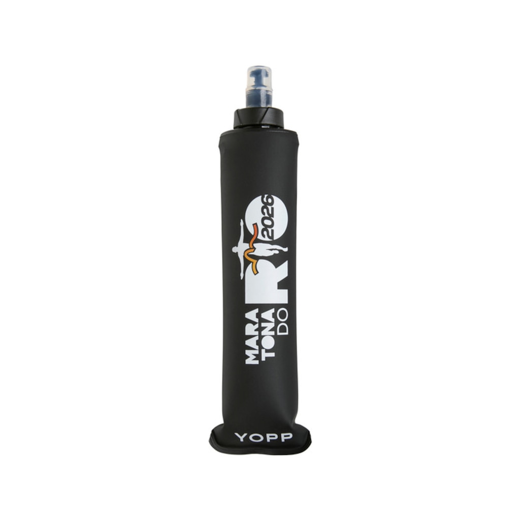 Imagem 2 do produto Garrafa Dobrável Yopp Maratona do Rio Soft Flask - 350ml