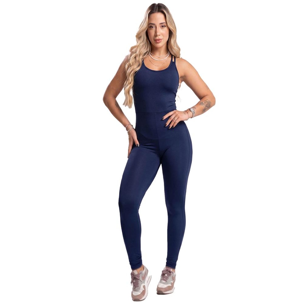 Imagem 1 do produto Macacão Fitness Mvb Modas Feminino