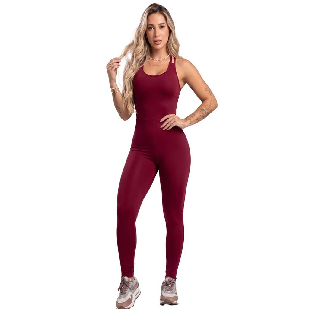 Imagem 1 do produto Macacão Fitness Mvb Modas Feminino