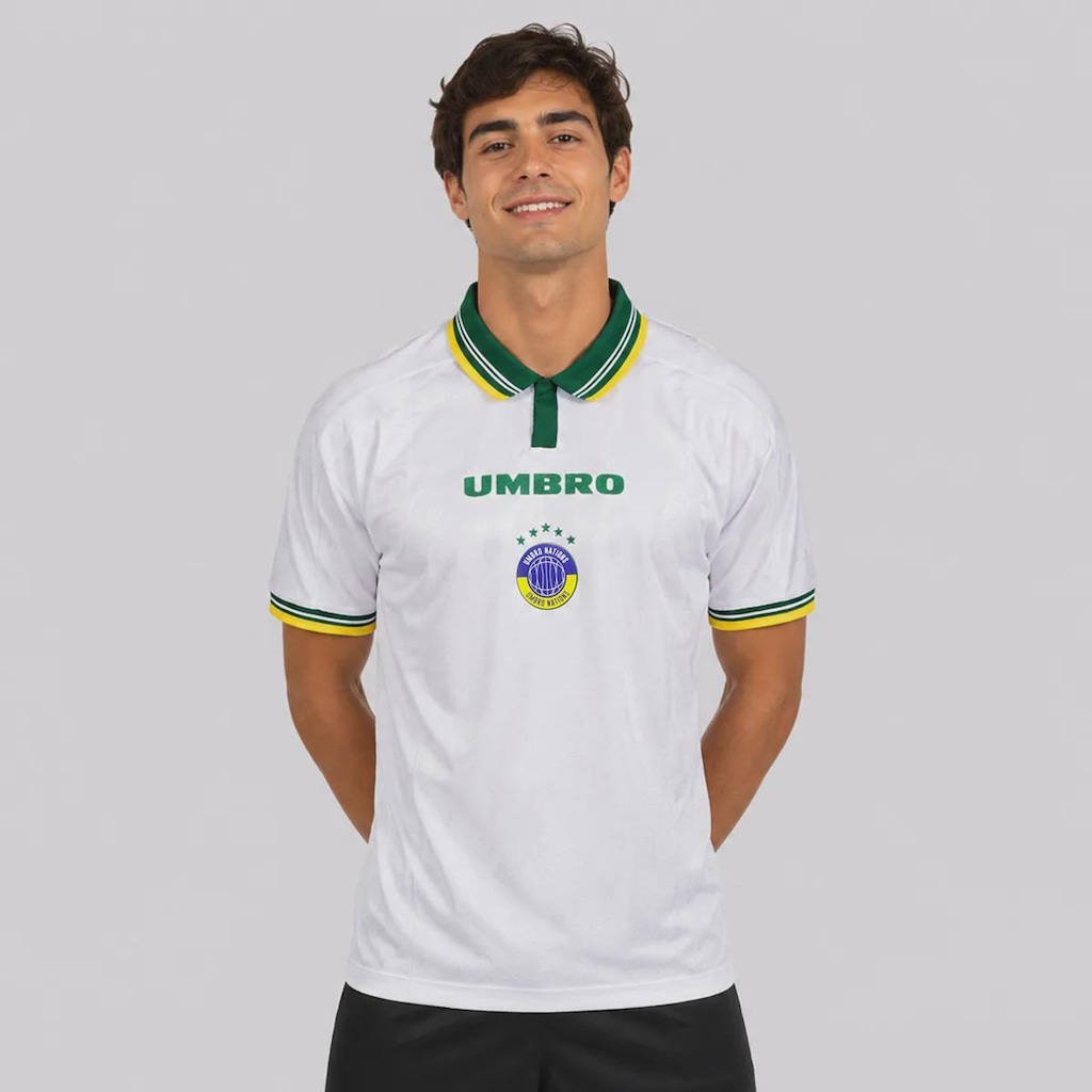 Camisa Umbro Brasil Uwn The Heat is On Masculina