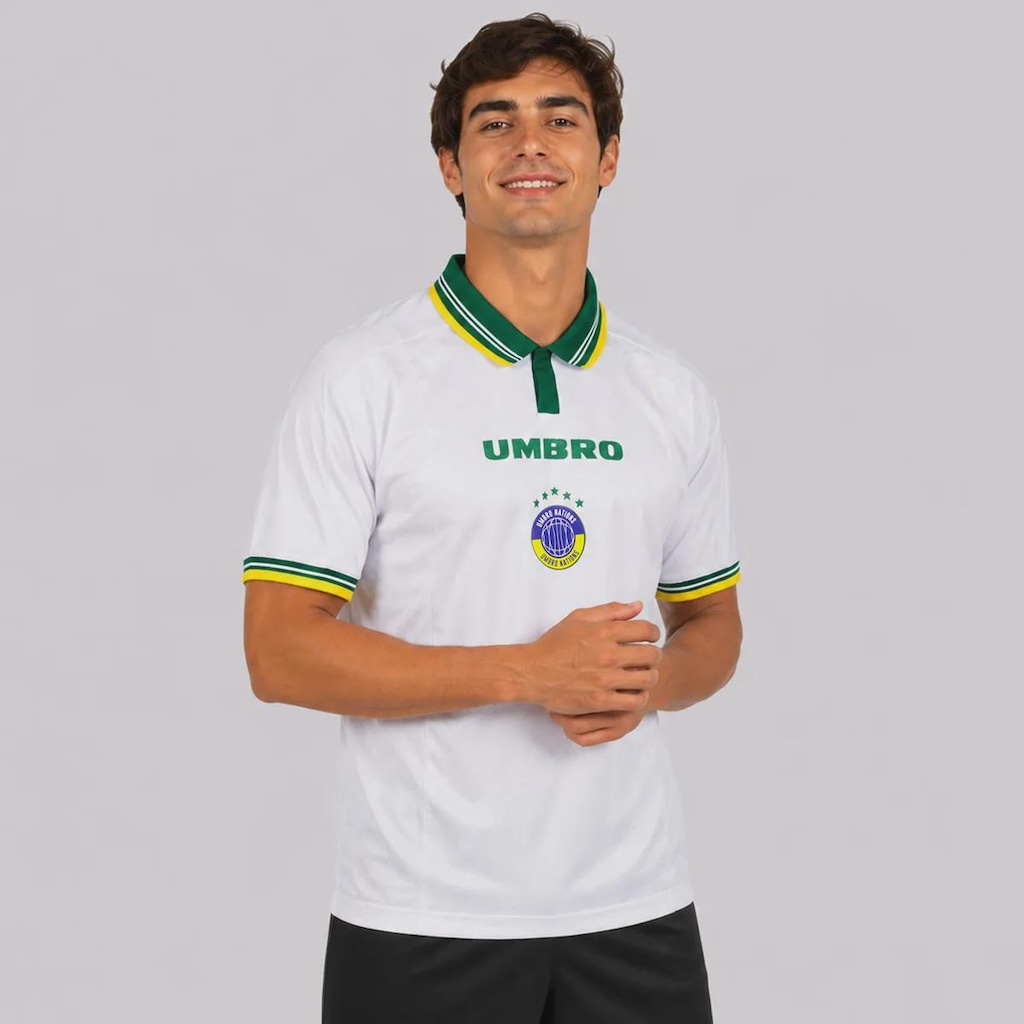 Imagem 2 do produto Camisa Umbro Brasil Uwn The Heat is On Masculina