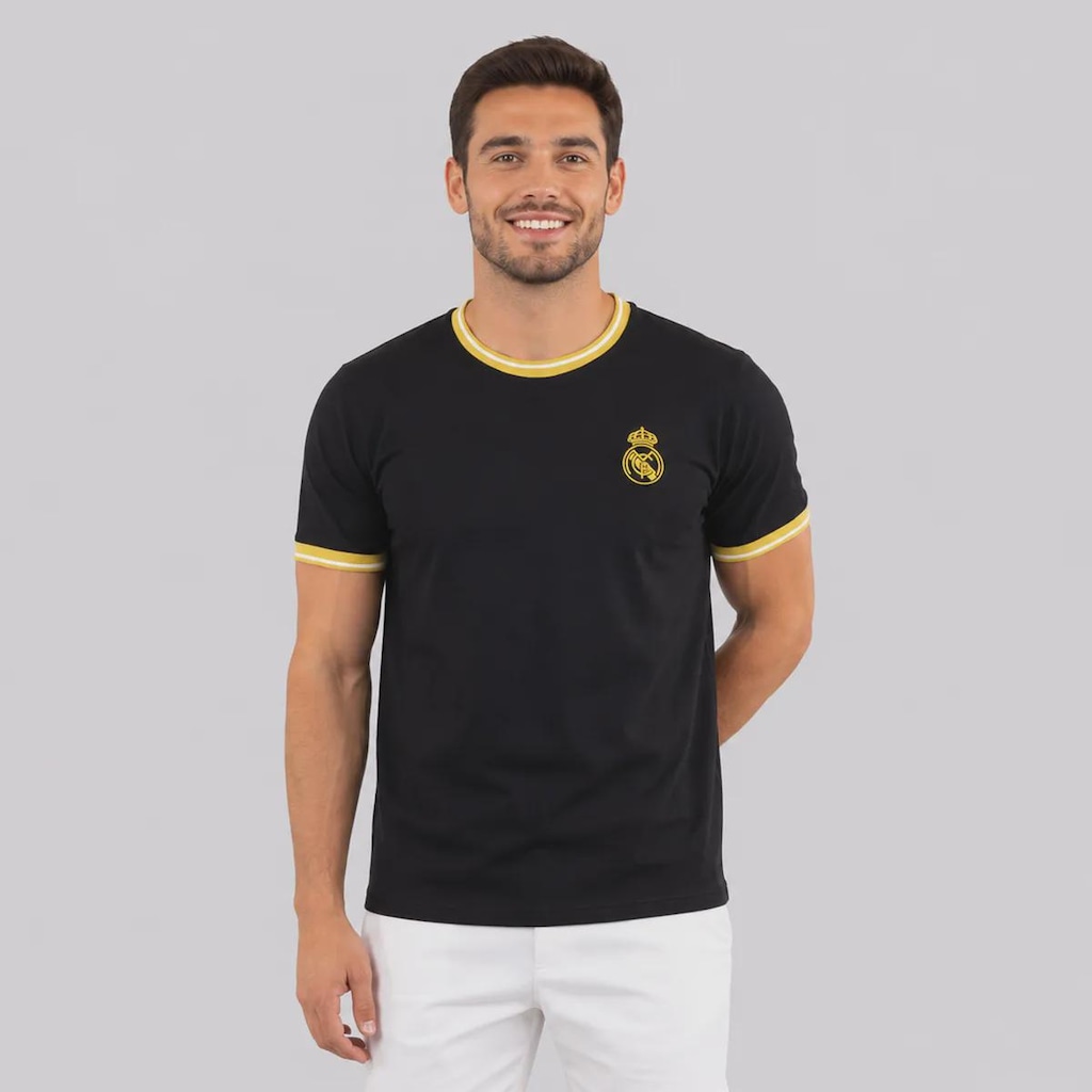 Camisa Real Madrid Dorado Masculina